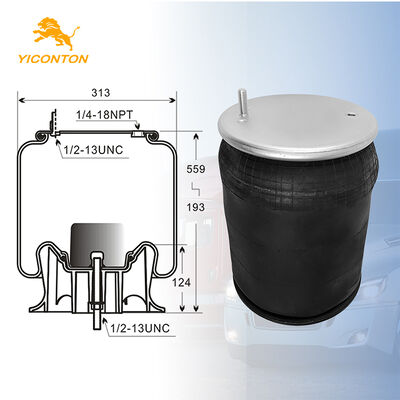 1V 9373 トラックエアスプリング コンティテック 910-17.5P440/グッドイヤー 1R12-403566243097